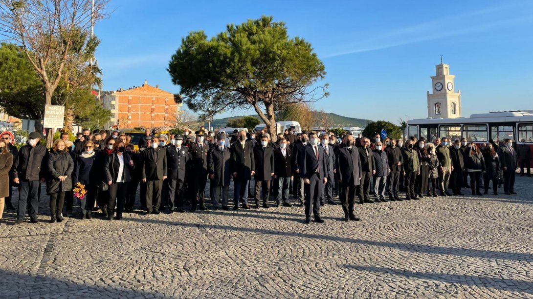 İLÇEMİZDE 10 KASIM ATATÜRK'ÜN 83. ÖLÜM YILDÖNÜMÜ ANMA PROGRAMI DÜZENLENDİ